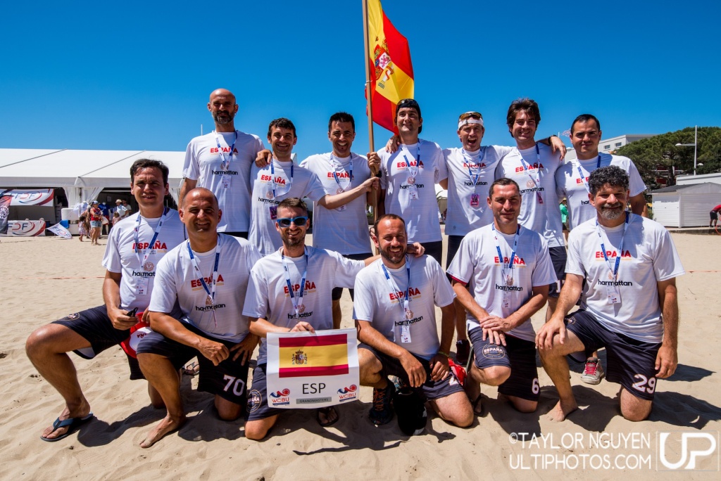 Team picture of Spain GrandMaster Men